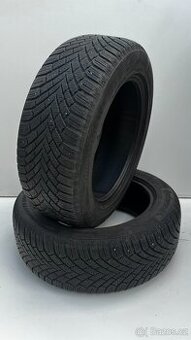 2x zimní pneu - 205/55 R16 91H - CONTINENTAL - 6mm