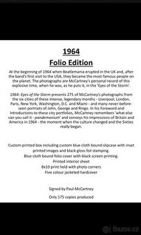 Paul McCartney - „1964 Oči bouře“. Podepsáno, 27175, NOVÉ A