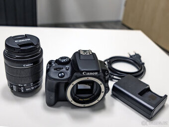 Canon EOS 100D + objektiv 18-55 mm