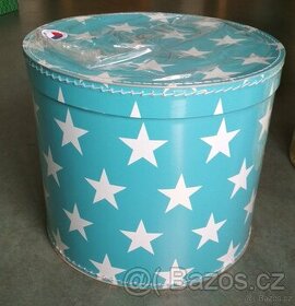 Kulaté krabice Kazeto - sada 3 ks