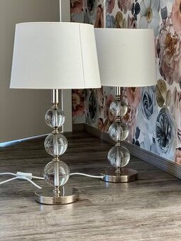 Stolní lampa křišťál 2ks