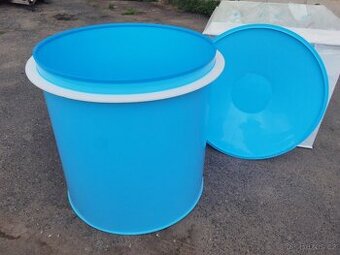 Plastová ochlazovací kád 150x150cm, (Modrá/Bílá) - 1