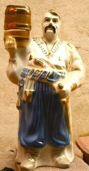 Figurální keramická lahev od alkoholu 2