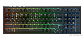 Klávesnice Rapture FOXTROT ULTIMATE Silent Red černá - CZ/SK