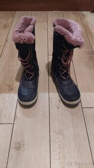 Dívčí zimní boty s membránou, vel. 39, zn. Lurchi