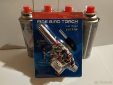 Plynový hořák a 4 kartuše