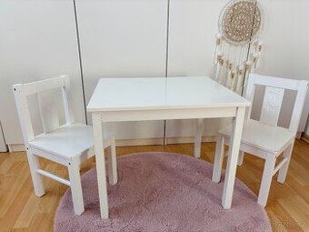 Dětský set - židle a stolek IKEA Kritter