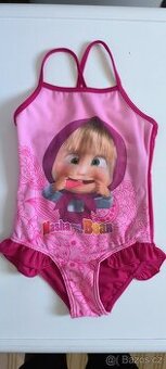 Krásné dívčí plavky Máša a medvěd