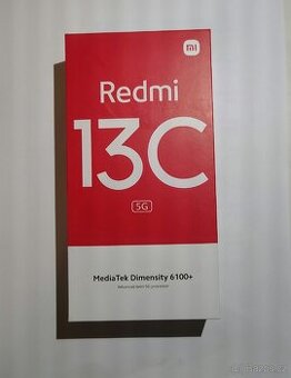 Redmi 13C 128 GB 5G – úplně nový, nepoužitý
