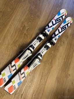 Dětské lyže 110 Lusti s vázáním Vist J45