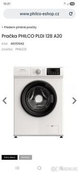 Předem plněná pračka Philco