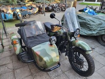 Ural,Dněpr Gear Up 750 s pohonem sajdy+uzávěrkou