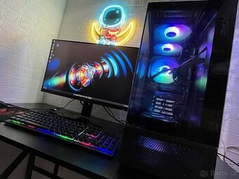 Herní PC--Záruka--Intel i5--RX590 8Gb--SSD--Wi-Fi
