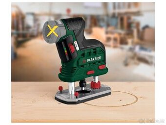 Aku horní frézka Parkside nová v záruce 3 roky