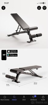 posilovací lavice corenthg