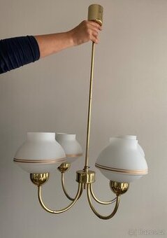 PRODÁM ČTYŘRAMENNÝ RETRO LUSTR