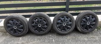 Plechová kola se zimní  pneu škoda Fabia