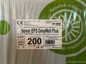 Fasádní polystyrén Isover EPS GreyWall Plus 200mm
