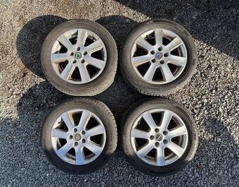Alu kola Octavia 2 zimní pneu 205/55/16