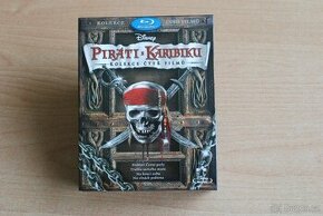 blu-ray kolekce Piráti z Karibiku