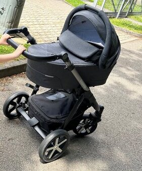Kočárek Baby design HUSKY +autosedačka s adaptéry