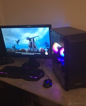 Nový Herní PC + Full HD Monitor