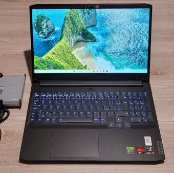 Lenovo,Ryzen 5-5500H 4/8x 4,20GHz, 24GB DDR4, 512GB SSD, RTX