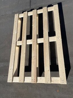 Prodej dřevěných standard palet 120x80 cm skladem 100 ks - 1