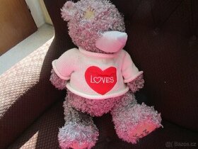 Větší plyšový sedící medvěd Me To You Teddy Bear, výška 40cm