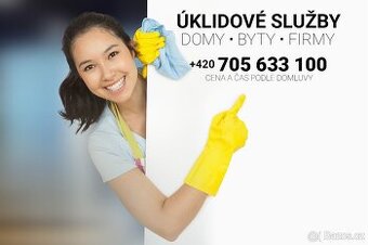 🧼 Úklidové služby – byty, firmy, chodby, ...