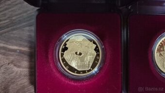 Zlatá mince 5 000 Kč Město Cheb, 2021, PROOF