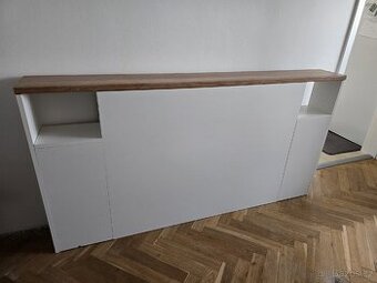 Prodám vlastnoručně vyrobeny nábytek (peřiňák za postel) - 1