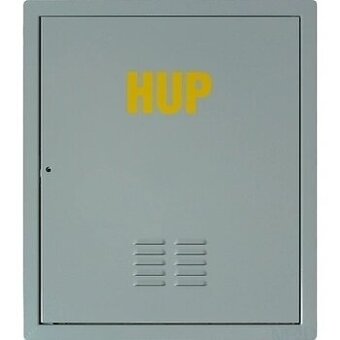Dvířka revizní HUP + Rám H pro plynoměr 250 mm pozink - 1