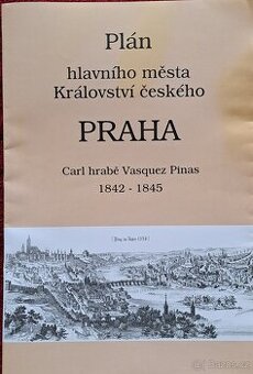 Plán hlavního města Praha Vasquez Pinas