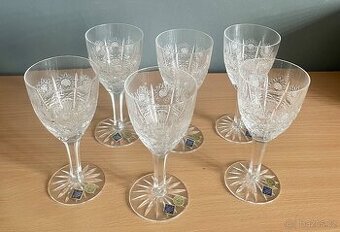 Broušené skleničky-likérky,Bohemia Crystal