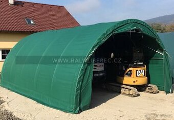 Plachtová hala 6.1 x 9.15 x 3.66 m, 750 g/m2 PVC