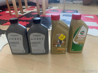 Castrol EDGE 5W-30 LongLife, VW 0W20 Longlife IV