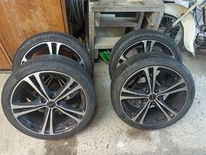 4x letní pneu s ALU disky - 225/40/ZR18 92Y ET50