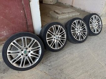 Alu kola originál Škoda Superb II 18R - 1