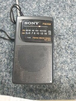 SONY FM/AM kapesní Radio ICF-S10