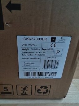 Prodám dieter Knoll VESTAVNÁ MIKROVLNNÁ TROUBA DKK57303BK