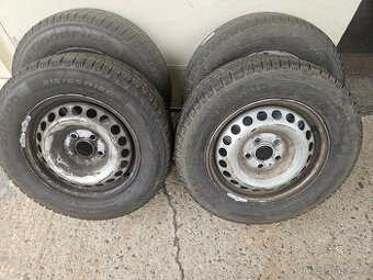 16" VW T5 s pneu 215/65r16C