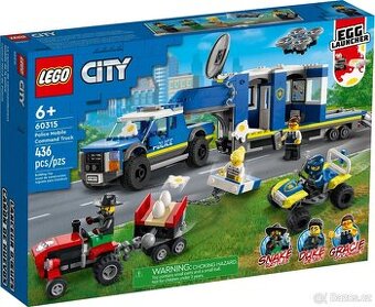 LEGO City 60315 Mobilní velitelský vůz policie