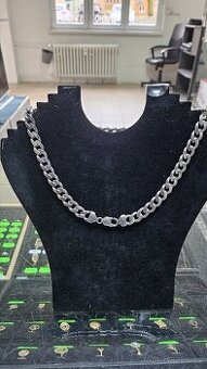Prodám masivní stříbrný řetízek