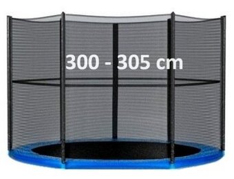 Trampolína - Ochranná síť na trampolínu 300 - 305 cm