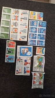 Stare nalepky na zapalky