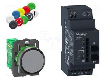 XB5RFA02 sada (vysílač tlačítko ZB5R +sada hmatníků / progra