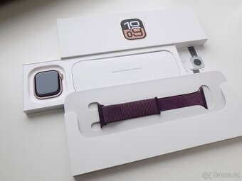  APPLE Watch Series 10 42mm Rose Gold - ZÁRUKA - JAKO NOVÉ