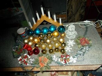 Vánoční ozdoby, svícen