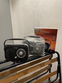 Retro rádio HYUNDAI – jako nové, v krabici